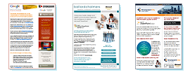 Examples of recent KBC email campaigns