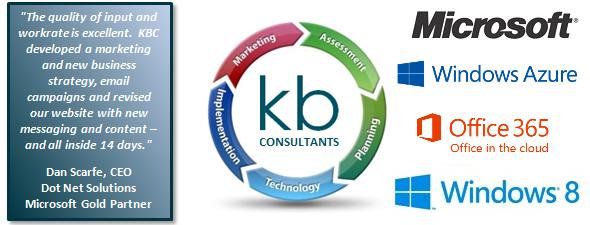 KB Consultants for Microsoft Partner marketing services