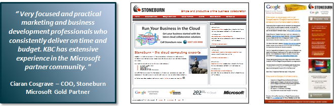 Click to see the Stoneburn website